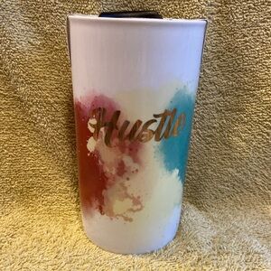 ‼️🆕‼️10 Stawberry Street 12oz Travel Mug "Hustle Tye Dye